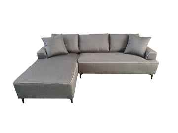 Aero Left Hand Corner Sofa Grey