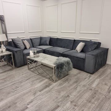 Midland Steel Corner sofa