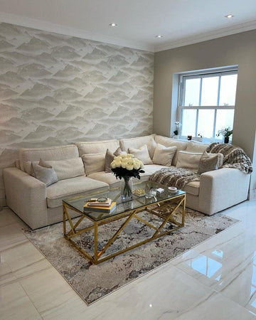 HATCH MODULAR CORNER SOFA BOUCLE CREAM