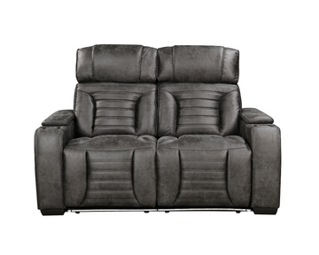 Zenith 2 Seater Electric Recliner with Multi LED lights and USB port and Cupholders