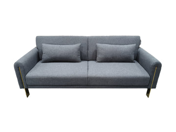 Loft Click Clack 3 seater sofa Bed Grey