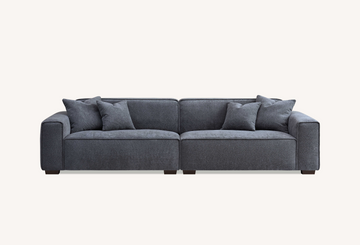 Dakota Dark Grey Corner Sofa