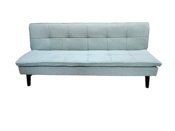 Ashley 3 seater click clack sofa bed Silver