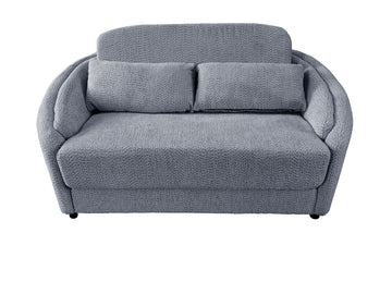 Hackney 2 seater sofabed With Foam Grey