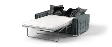 Midas Charcoal 2 Seater Deluxe Sofabed