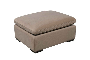 Cozy Footstool Luxe Grey