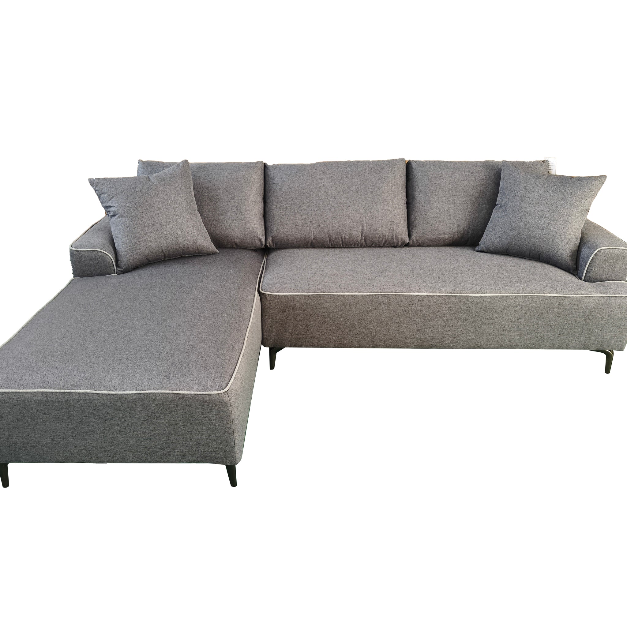 Aero Left Hand Corner Sofa Grey