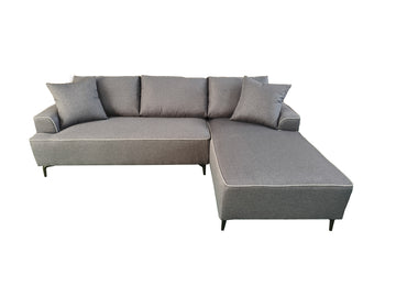 Aero Right Hand Corner Sofa Grey