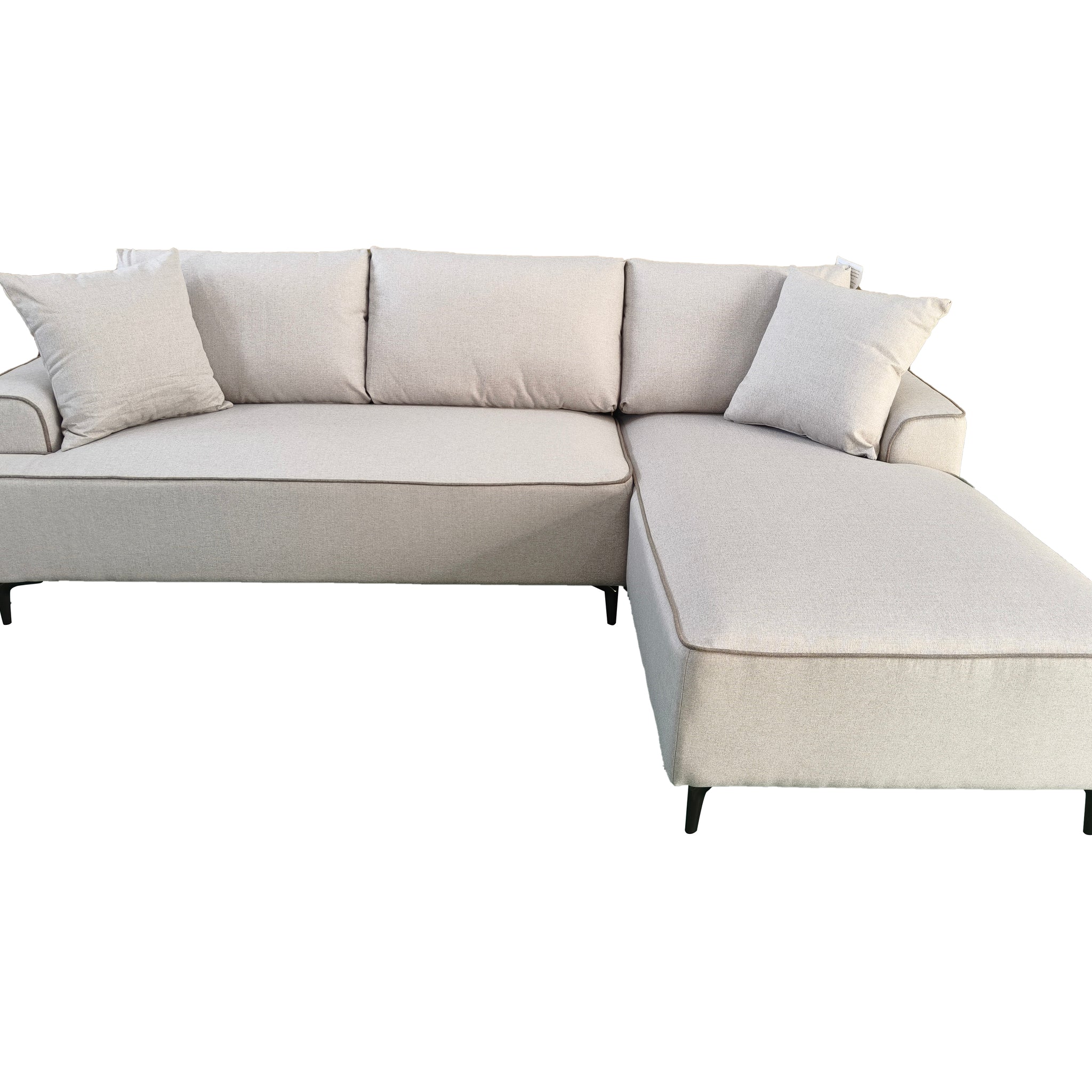 Aero Right Hand Corner Sofa Beige