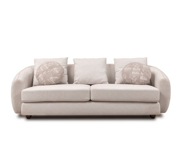 Lunar 3 Seater Cream
