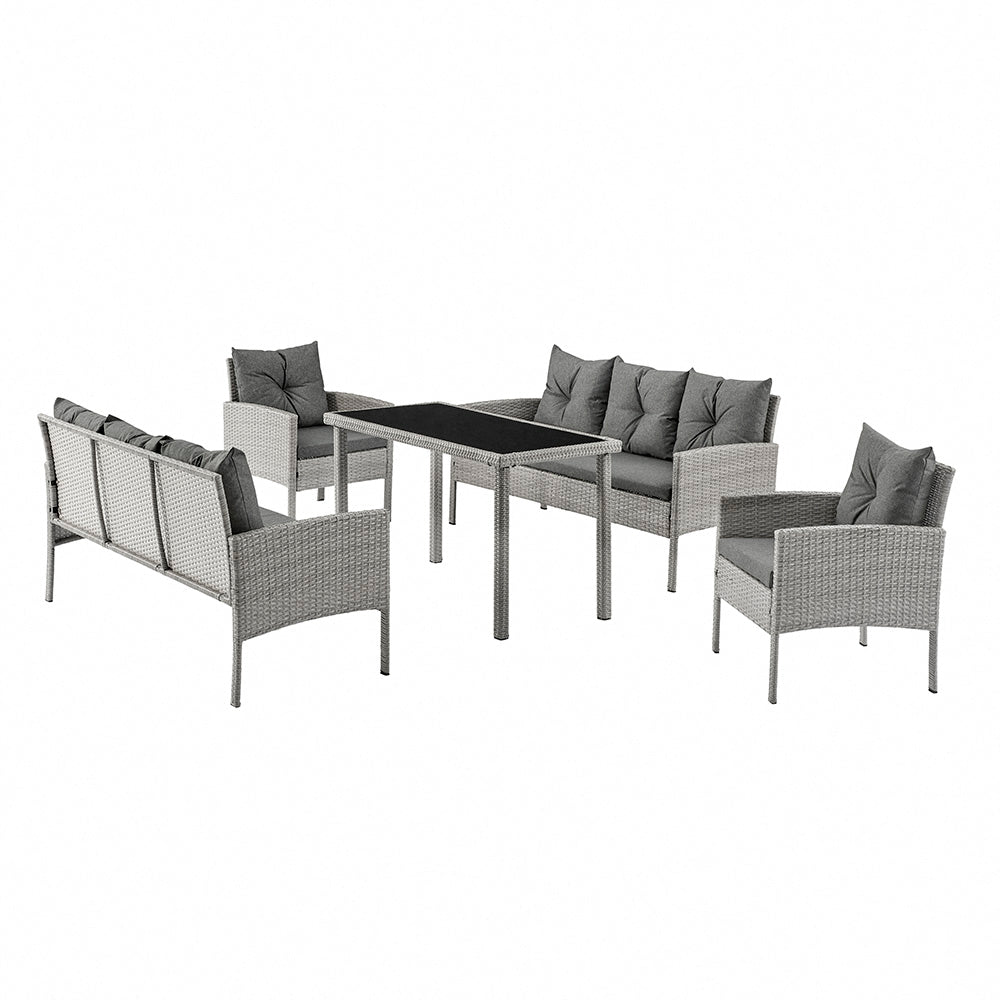 Nest 5PC Sofa Set w/ Grey Cushion