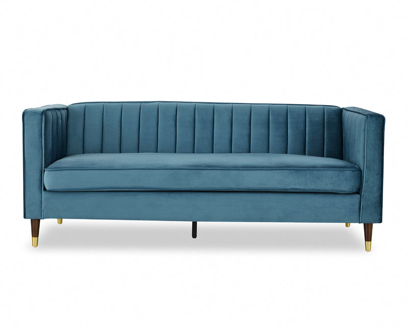 Thatcher Velvet 3 Seater Sofa