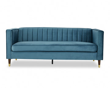 Thatcher Velvet 3 Seater Sofa