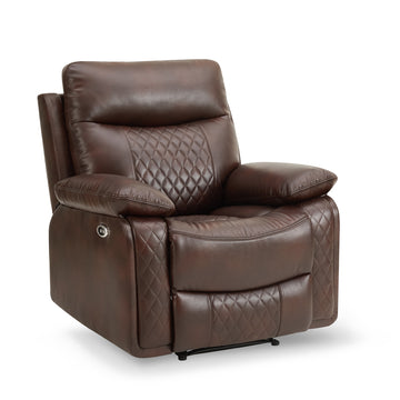 Corbin Air Leather 1-Seater Electric Recliner