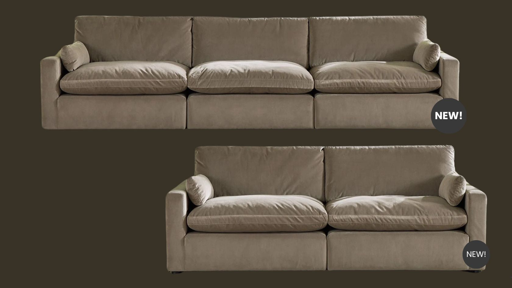 Sophie 3 2 Modular Sofa Set Duck Feather Filled