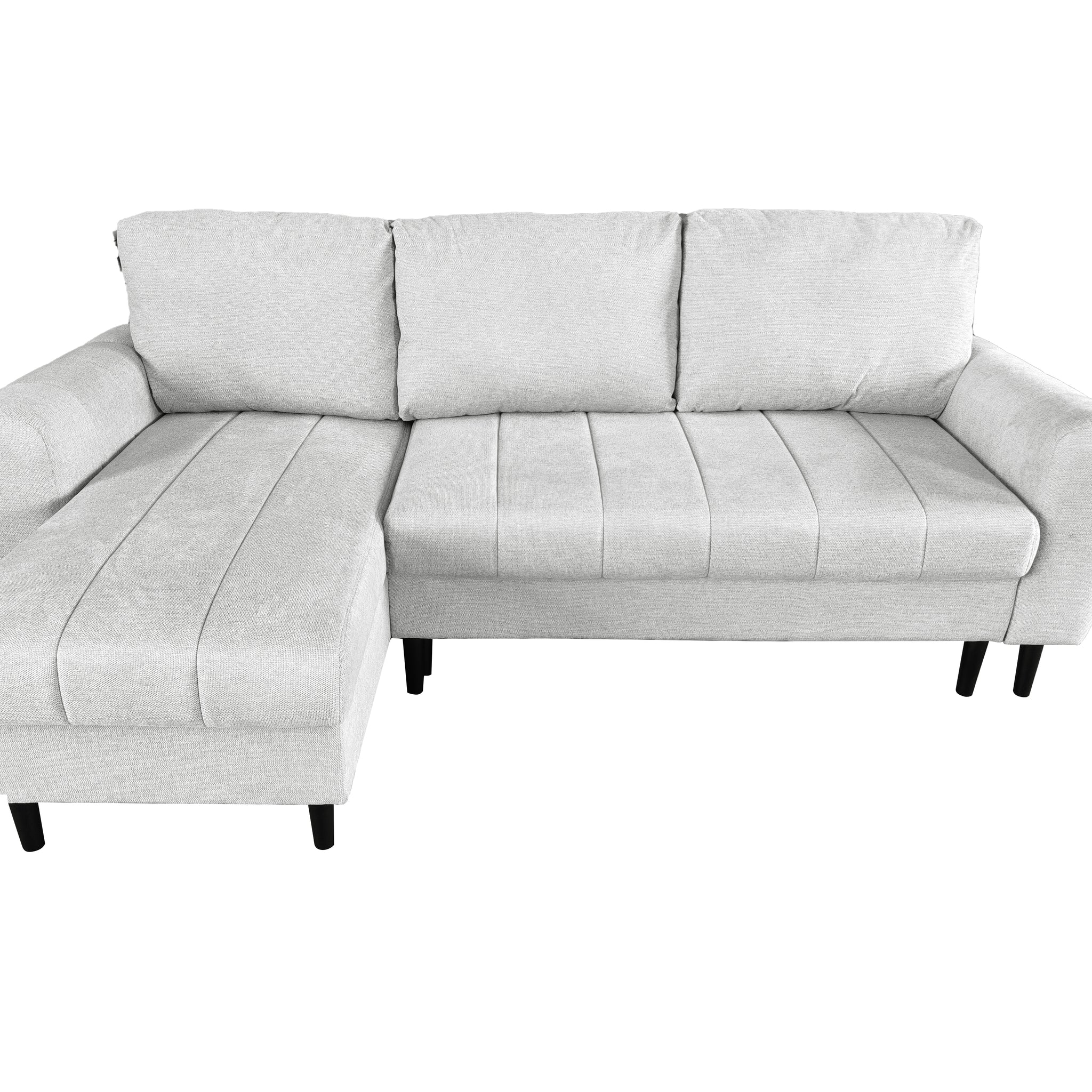 Amora Universal Corner Sofa bed With Storage Silver