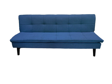Ashley 3 seater click clack sofa bed Navy