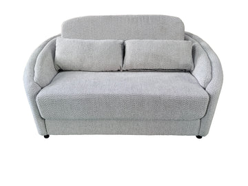 Hackney 2 seater sofabed With Foam Silver