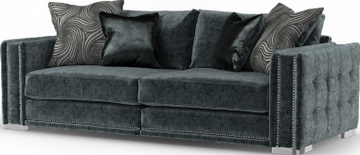 Midas Charcoal 4 Seater