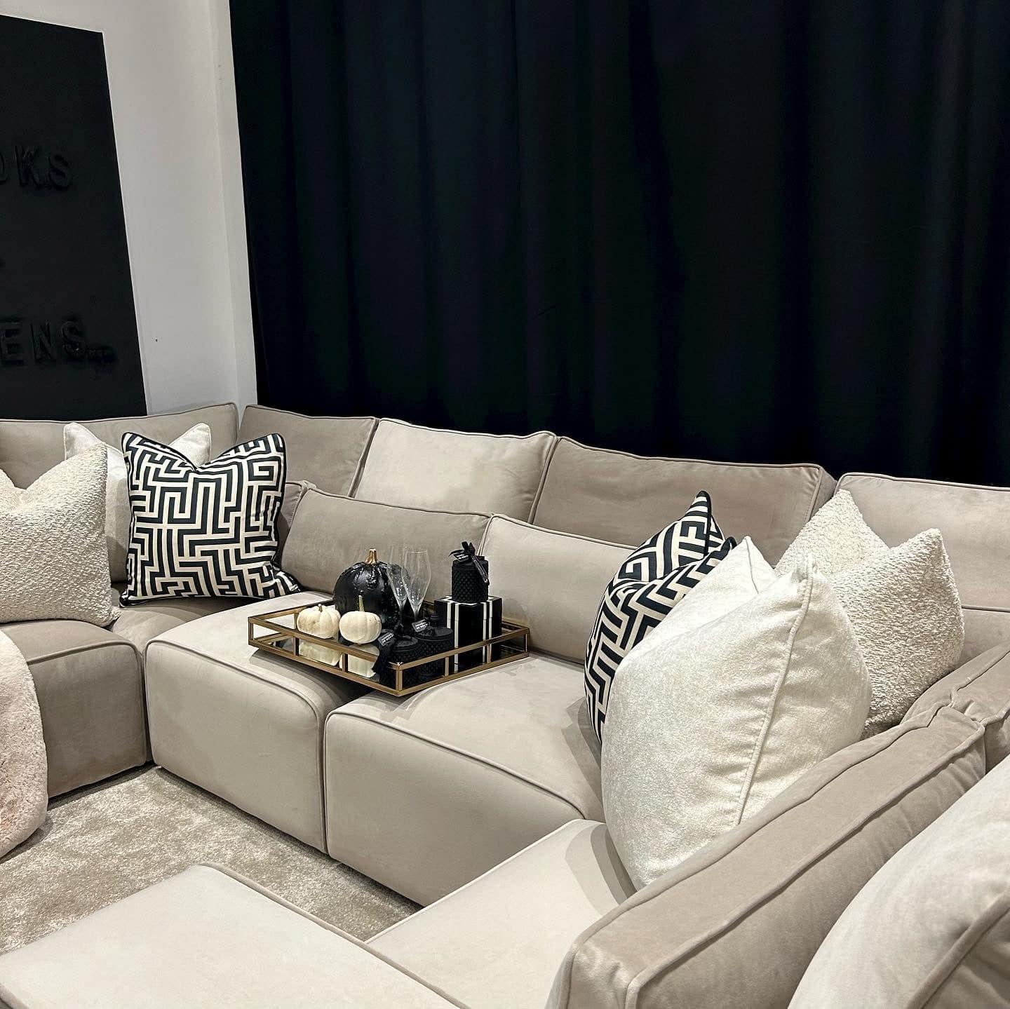 Merico U Shape Sofa Closed End