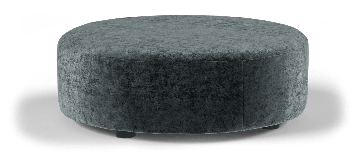 Midas Charcoal Footstool