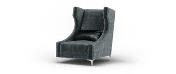 Midas Charcoal Accent Chair